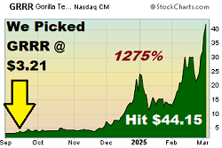 $GRRR - Penny Stock Pick